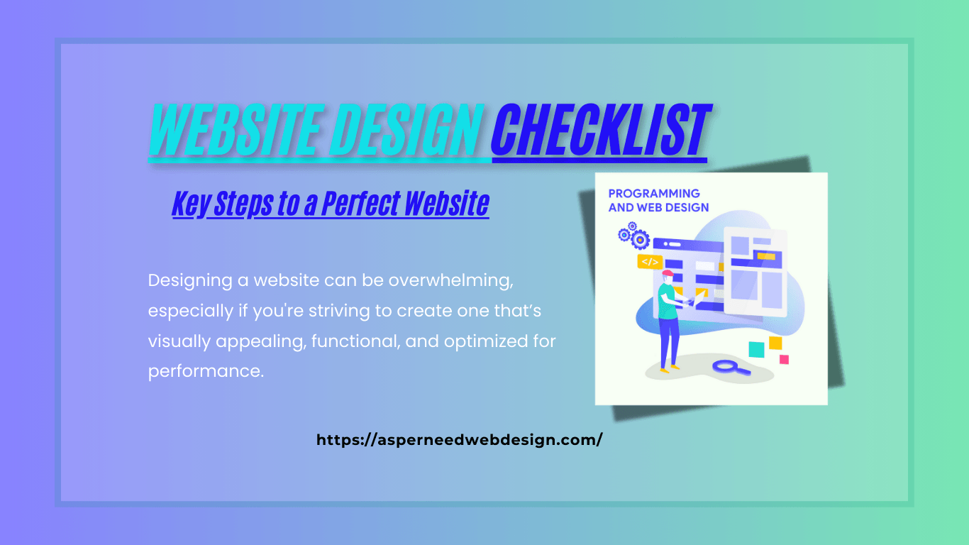 Website Design Checklist