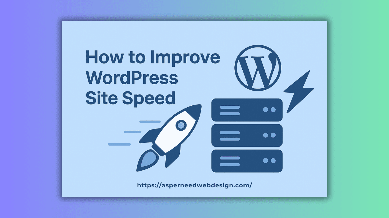 how to improve wordpress site speed